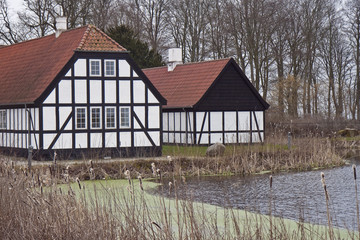 Obraz premium Half-Timbered House
