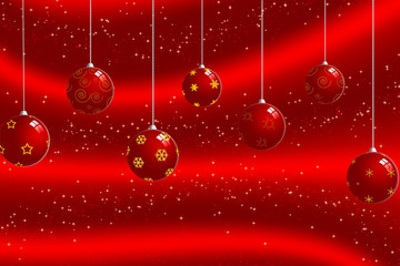 christmas ball background