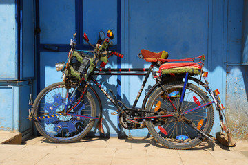 Fototapeta na wymiar La bicyclette