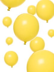 Yellow balloons