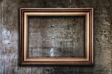 frame on wall