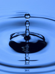 Fototapeta na wymiar Close Up of water droplet
