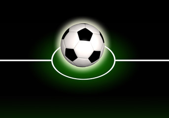 Obraz premium Abstract soccer background