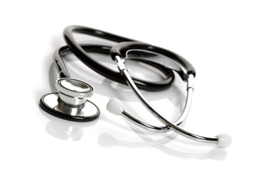 Stethoscope isolated on white background
