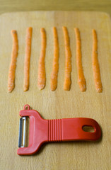 Peeler carots