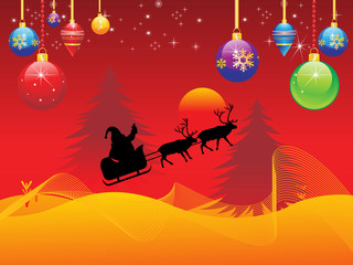 abstract christmas wallpaper