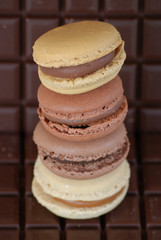 pyramide de macarons