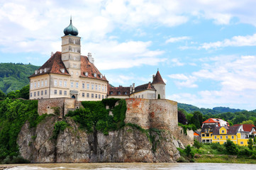 Schonbuhel Castle along the Danube River, Austria