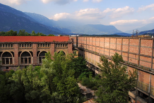 old abandoned factory