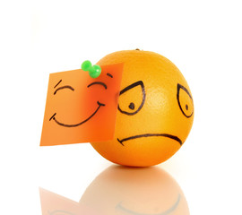sad orange