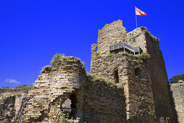 france,85,talmont saint hilaire : chateau féodal