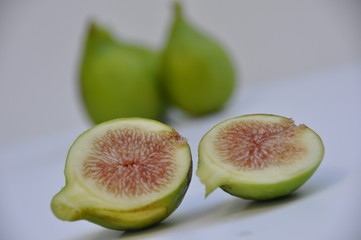 Figs isolated in a white background