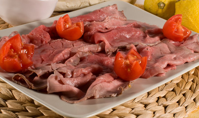 fettine di roast beef