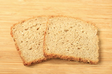 Zwei Brotscheiben