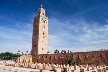 Fototapeta premium Mosquée de la Koutoubia à Marrakech