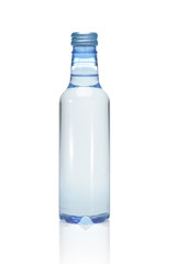 Plastic bottle of mineral water