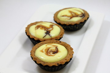 Chocolate Cheese Tarts