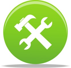 Fototapeta premium bouton maintenance