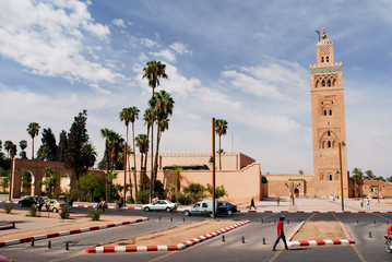 Koutoubia dans Marrakech