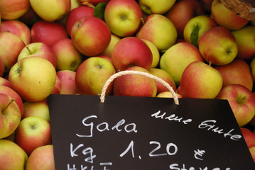Deutsches Obst Äpfel zur gesunden Ernährung