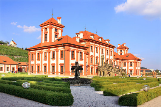 Troja Chateau in Prague