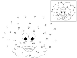 Pagliaccio: gioco con numeri e puntini
