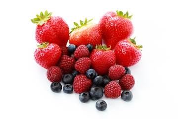 Obraz na płótnie Canvas berry fruits