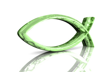 3D ICHTHYS Grün