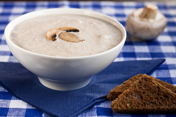 Cream of mushroom soup