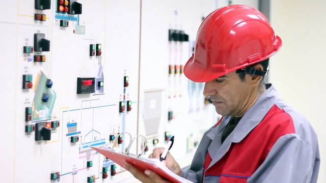 Engineer In Control Room