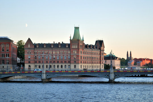 Stockholm after sunset