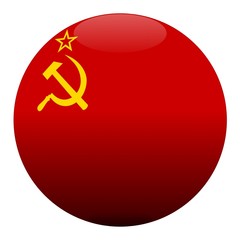 boule urss ussr ball drapeau flag
