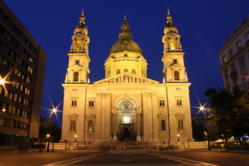 Fototapeta na wymiar Szent Istvan Bazilika Budapest