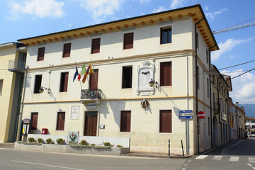 Fototapeta na wymiar Prowincja San Vito di Leguzzano Hall of Vicenza