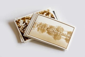 old paper prints (showing Stuttgart)