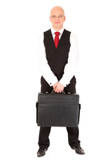 Geschäftsmann mit Aktentasche