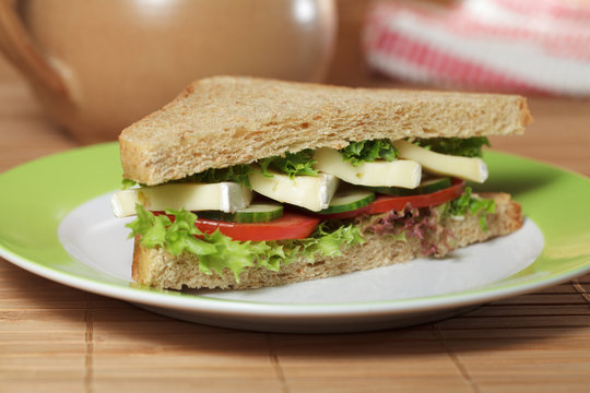 Sandwich mit Brie