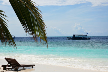 Maldive beach