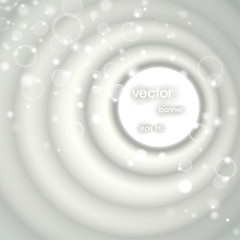 vector banner with space for Your text