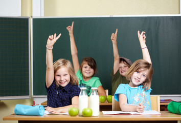 Schüler melden sich
