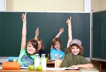 Schüler melden sich