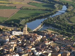 Vista aerea de Toro (Zamora)