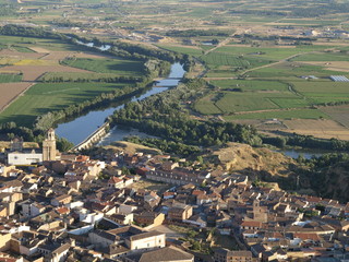 Vista aerea de Toro (Zamora)