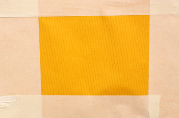 Masking tape with paper