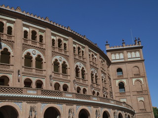 Obraz premium Plaza de toros de Las Ventas en Madrid