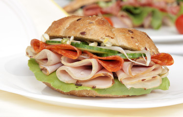 Fresh delicious sandwich