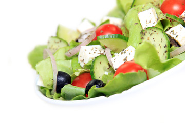 Fresh healthy garden salad