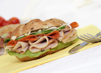 Fresh delicious sandwich