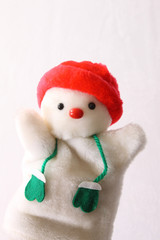 雪だるまの人形