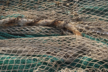 rete da pesca pescatore